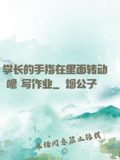 学长的手指在里面转动 嗯 写作业